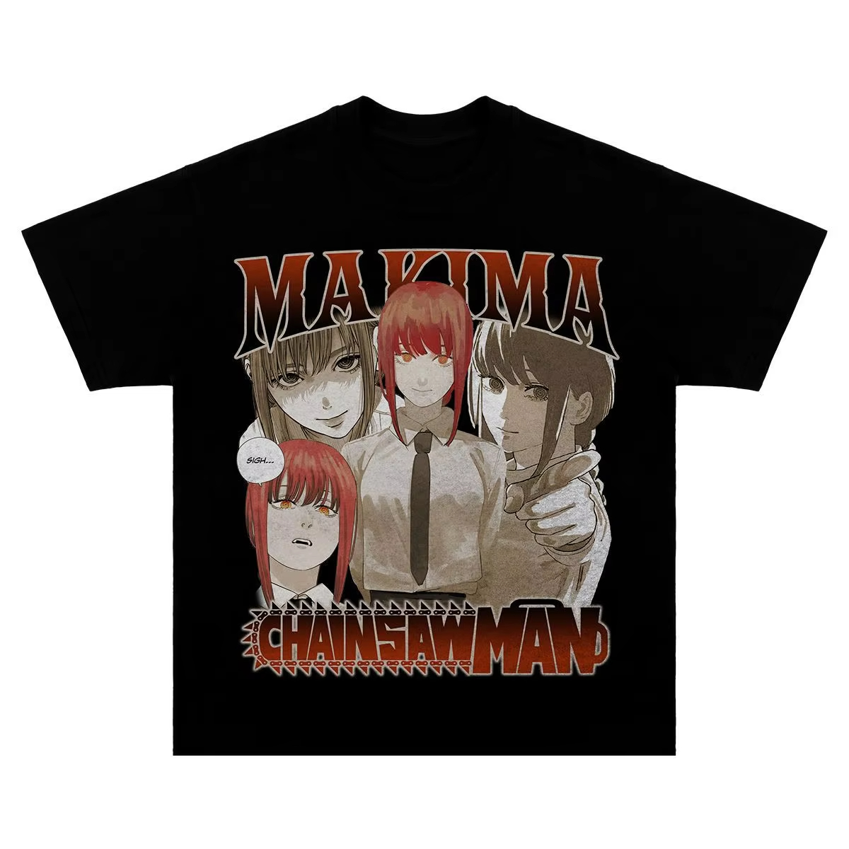Anime Merchandise T-Shirts - 2025 Japon tarzı İşbirliği Chainsaw Man