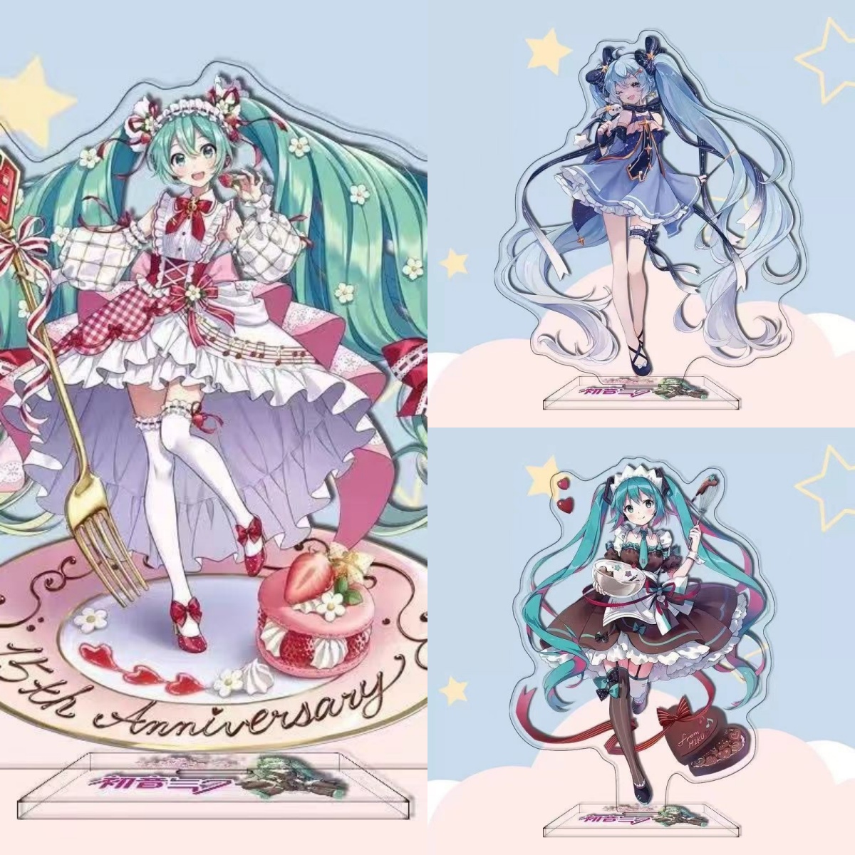 Anime Merchandise Toys - Hatsune Miku Anime Karakteri Akrilik Standee