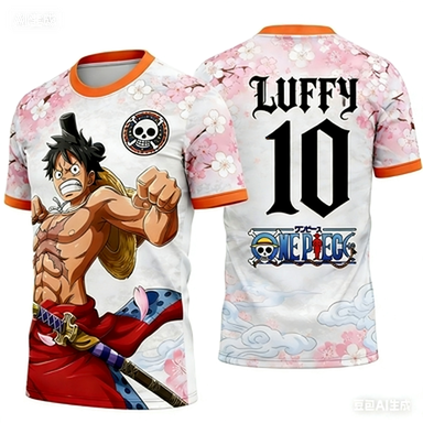 Anime Merchandise Clothes - 2026 Anime Desenli Antrenman Forması Hızlı