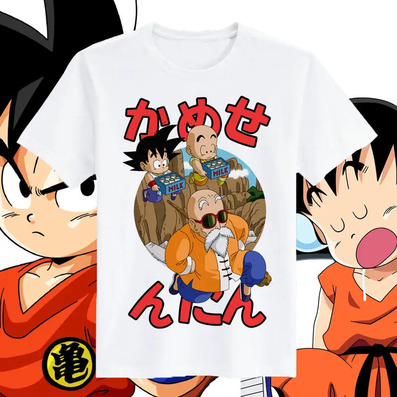 Anime Merchandise T-Shirts - Dragon Ball Sıcak Yaz Anime Ürünleri