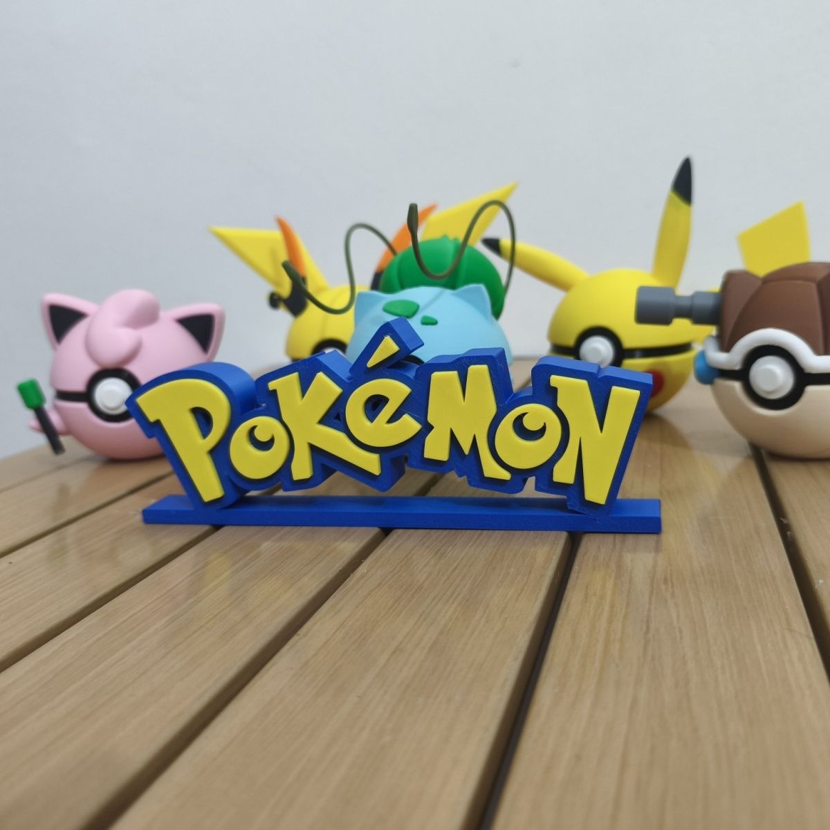Anime Merchandise Figures - Pokemon standee logo baskılı yeni model
