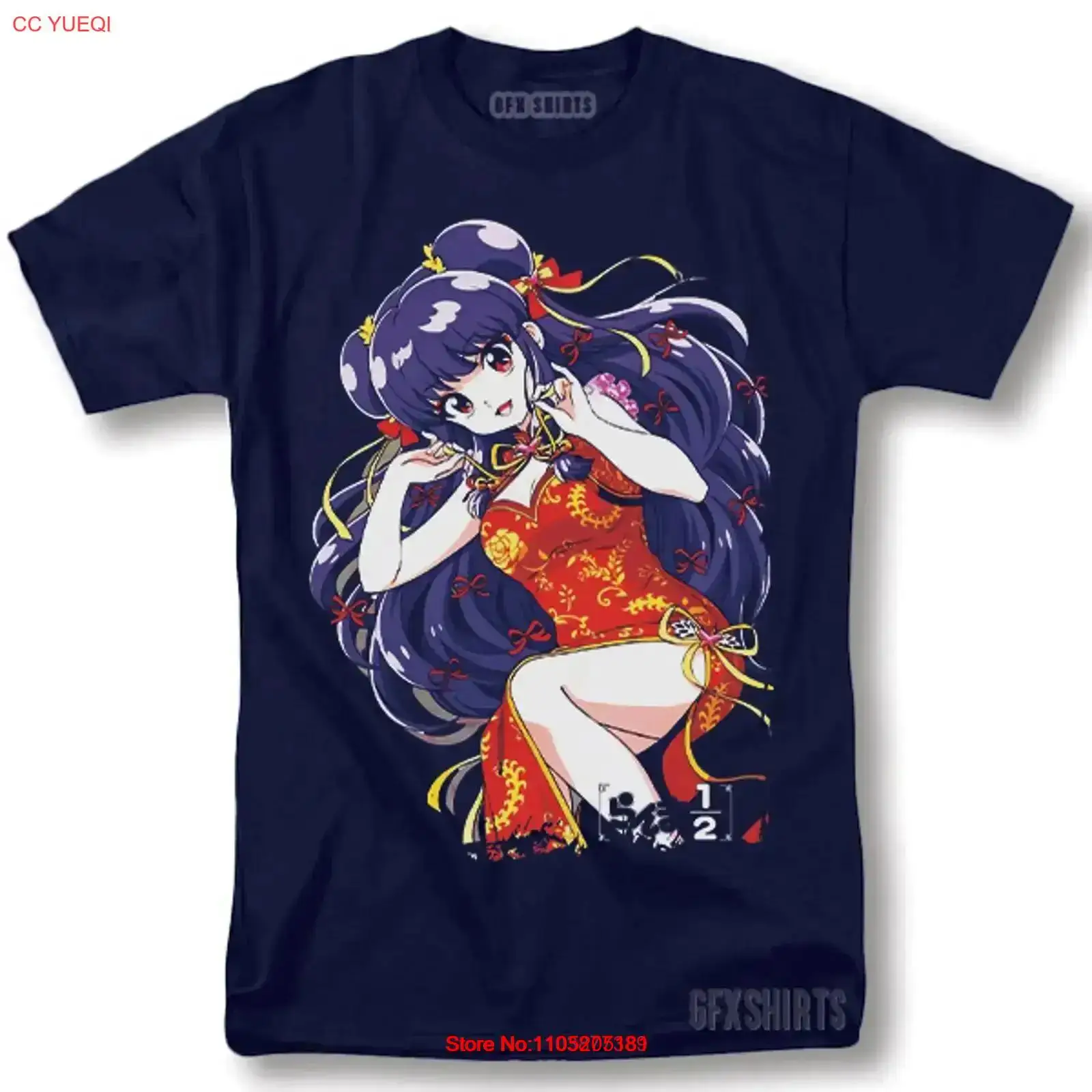 Anime Merchandise Clothes - Ranma 1 2 Tişört Anime Manga