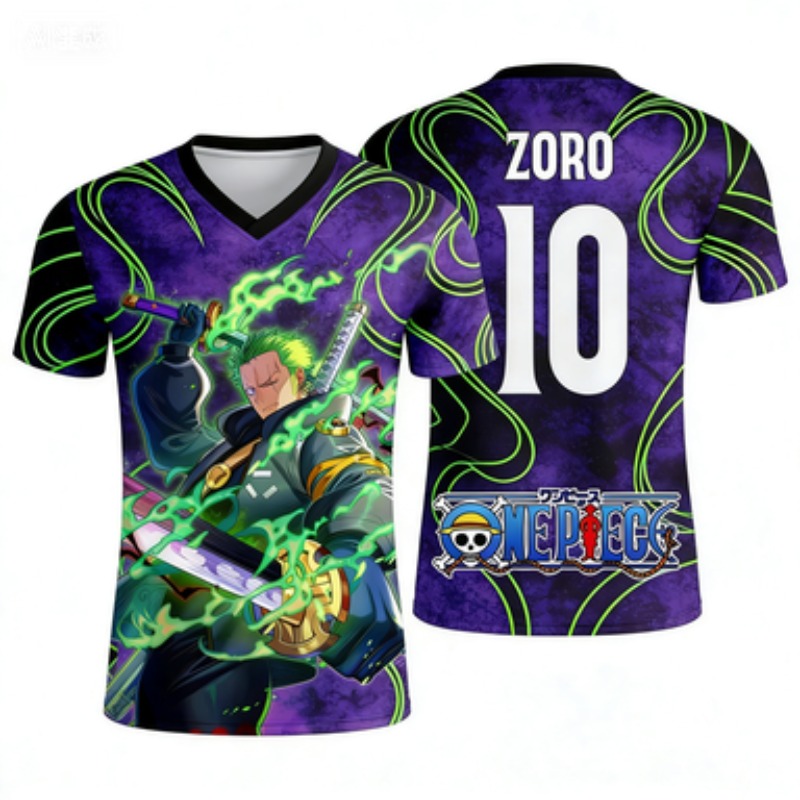 Anime Merchandise Clothes - 2026 Yaz Yeni Anime Futbol Sporları