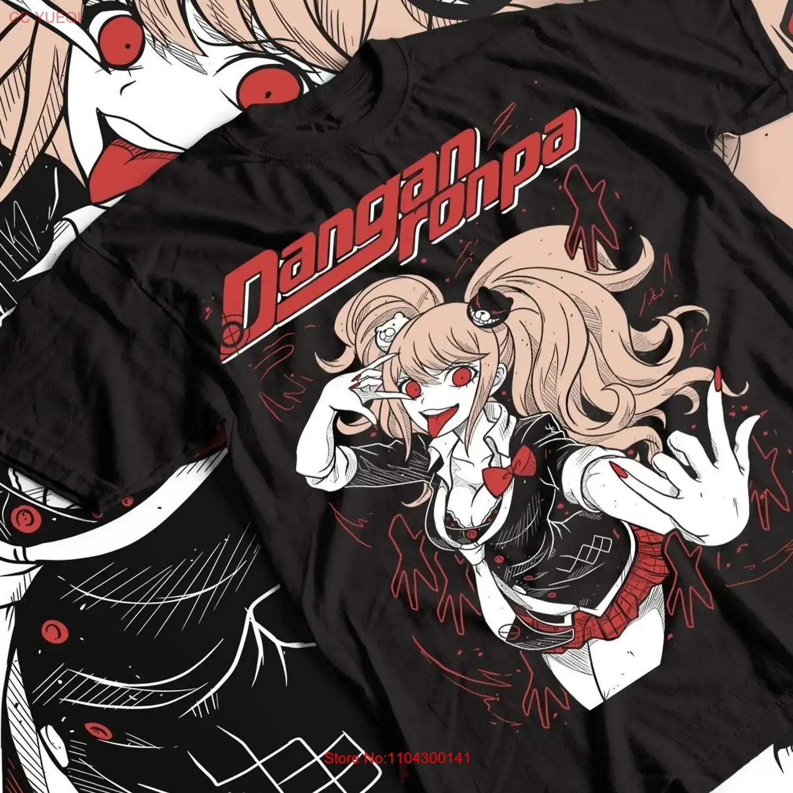 Anime T Shirt Junko Enoshima D - Anime Merchandise Clothes incelemesi ve fiyatı