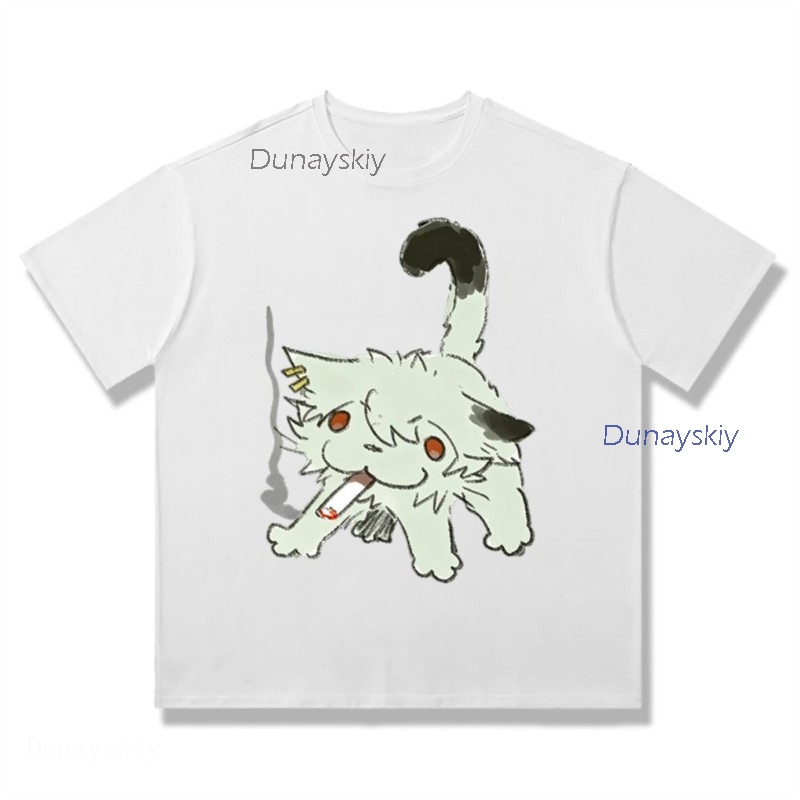 YesOk Chainsmoker Kedi Yaniko  - Anime Merchandise T-Shirts incelemesi ve fiyatı