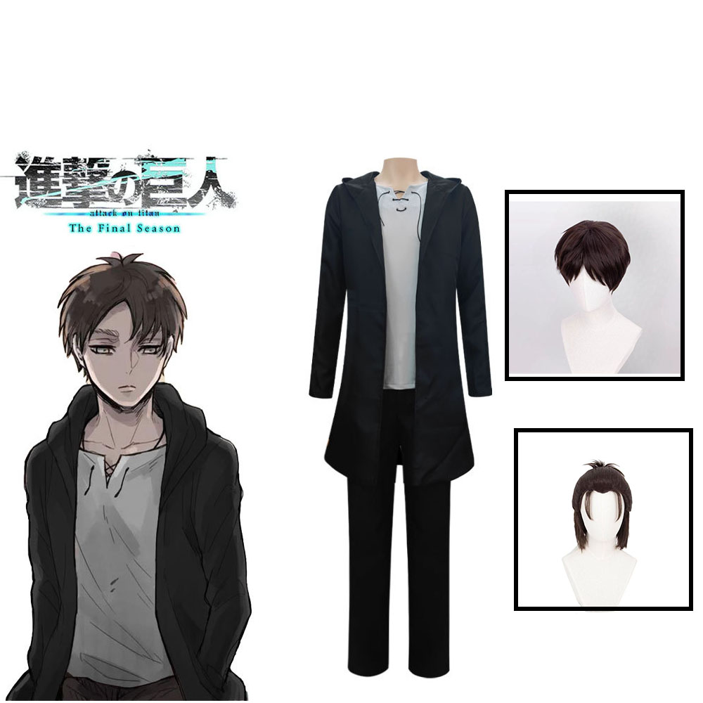 Eren Jaeger Cosplay Kostüm Ani - Anime Merchandise Clothes incelemesi ve fiyatı